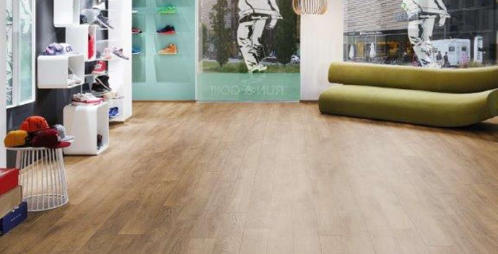 Harlech Oak, LP, 8 mm, Standard Plank - Room Scene