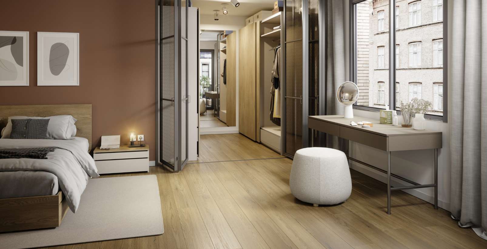 Torro Cremona Oak, MW, 8 mm, Standard Plank - Room Scene