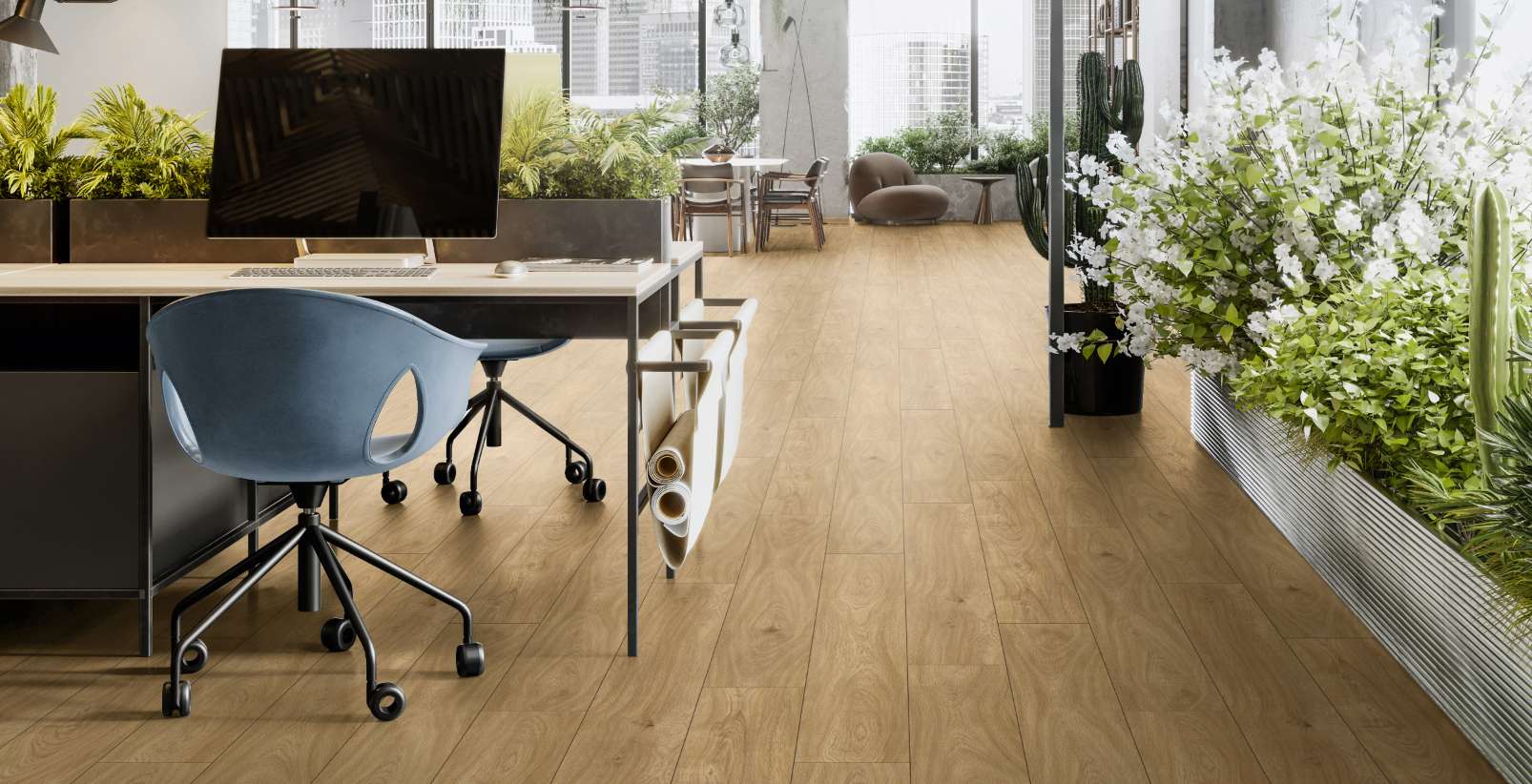 Buckingham Oak, RO, 8 mm, Standard Plank - Room Scene