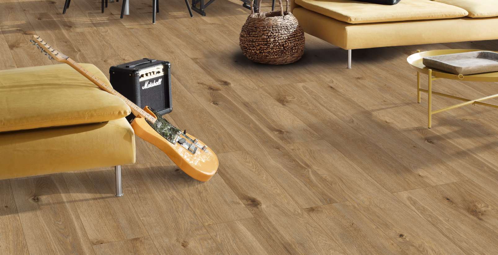 Solar Oak, NL, 8 mm, Standard Plank - Room Scene