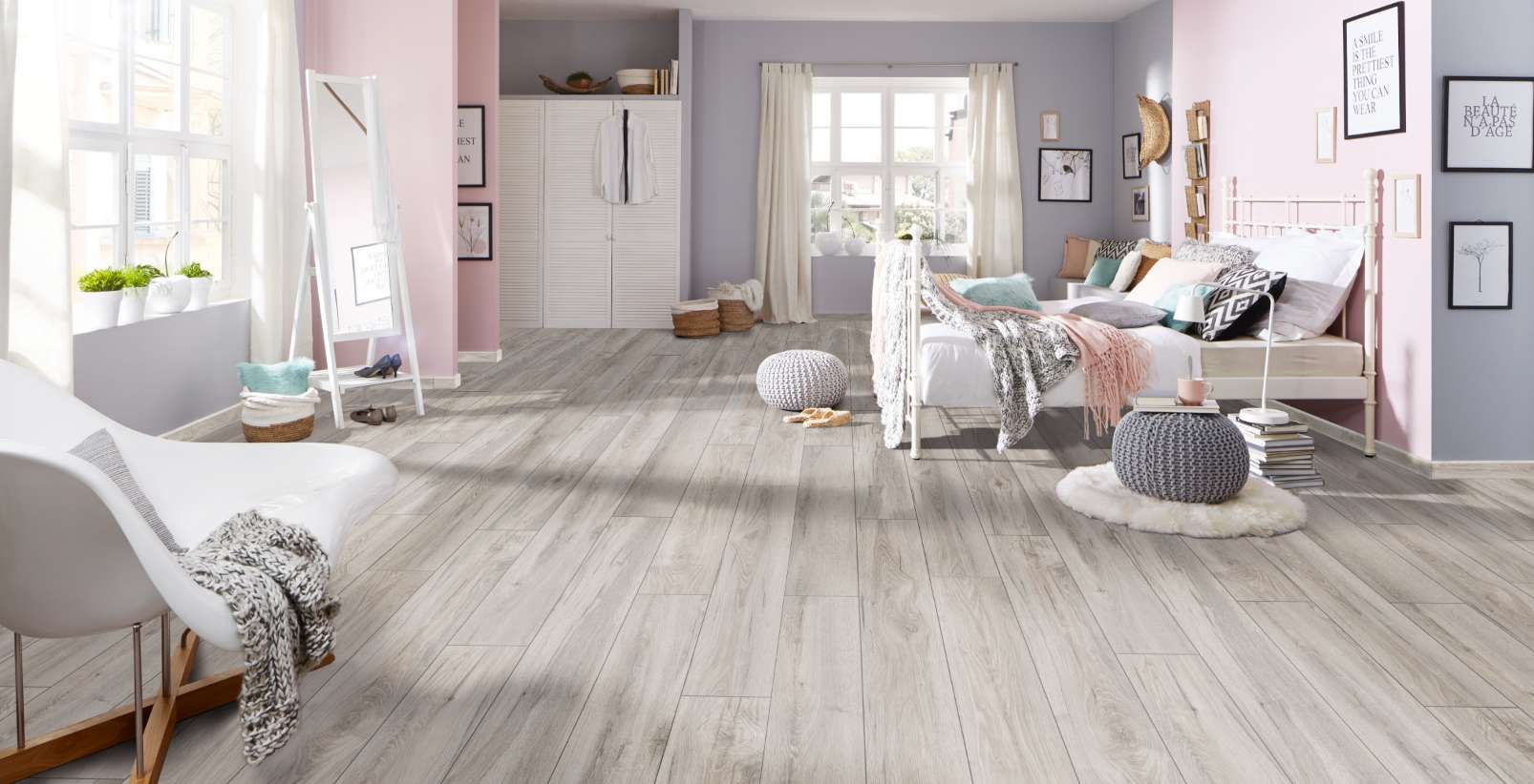 Longbow Oak, GT, 8 mm, Standard Plank - Room Scene