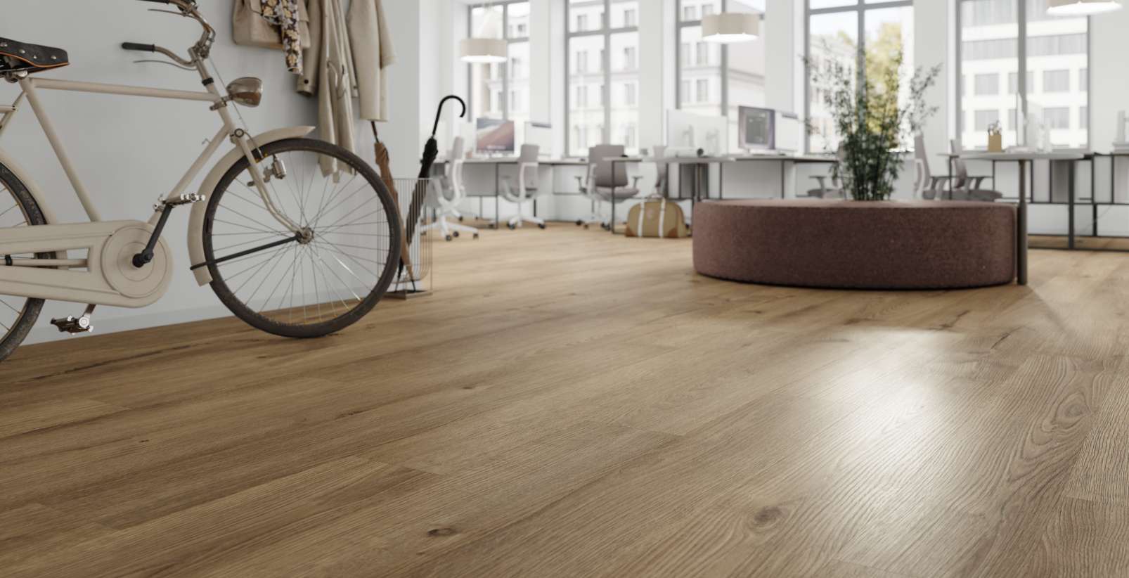 Sundance Oak, RO, 12 mm, Long Plank - Room Scene