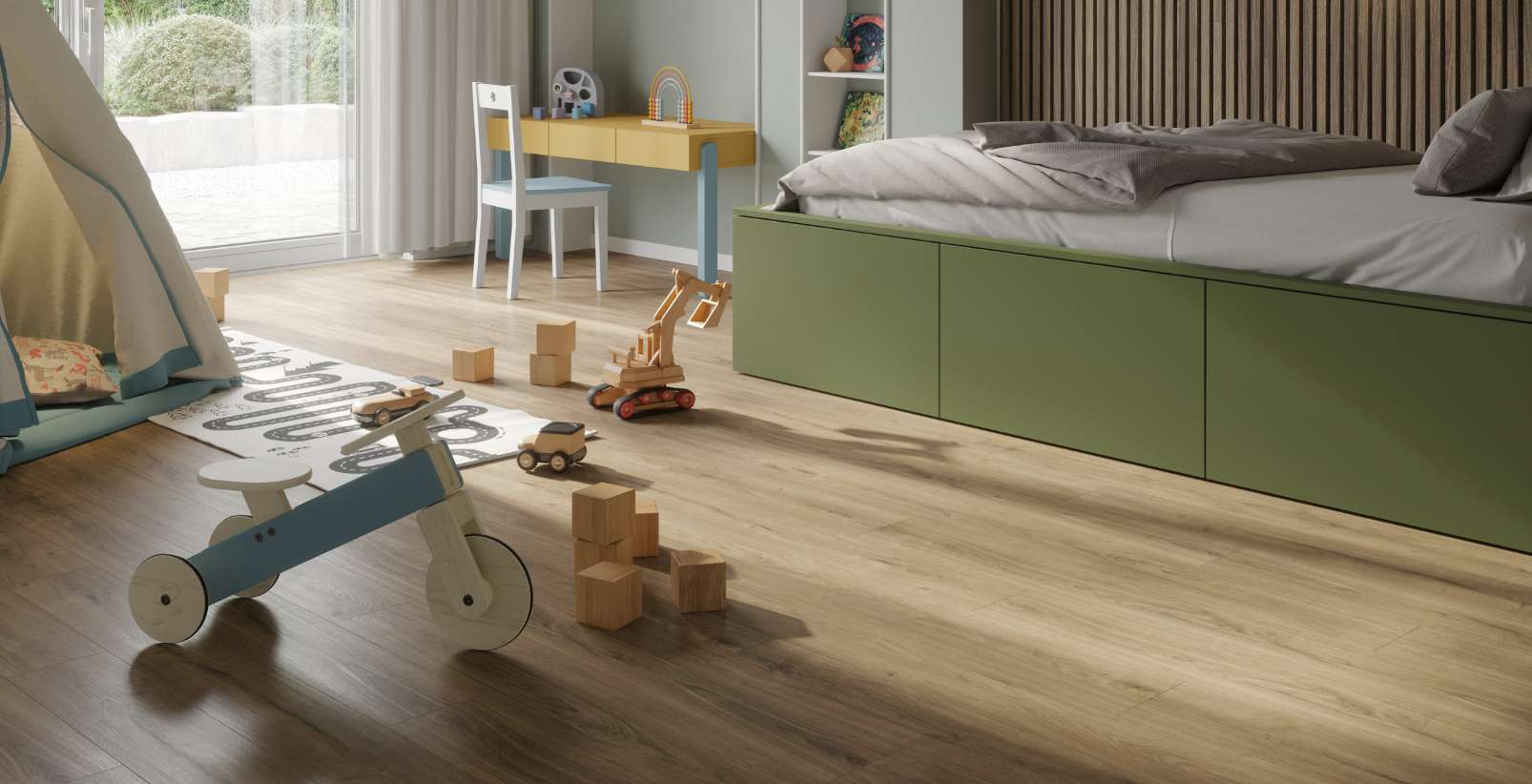 Gondola Oak, GT, 8 mm, Standard Plank - Room Scene