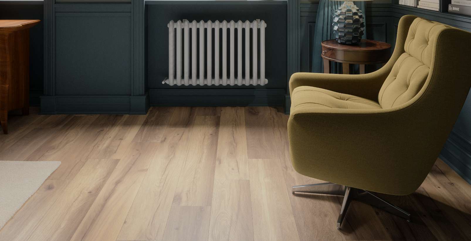 Wild West Oak, NL, 8 mm, Standard Plank - Room Scene