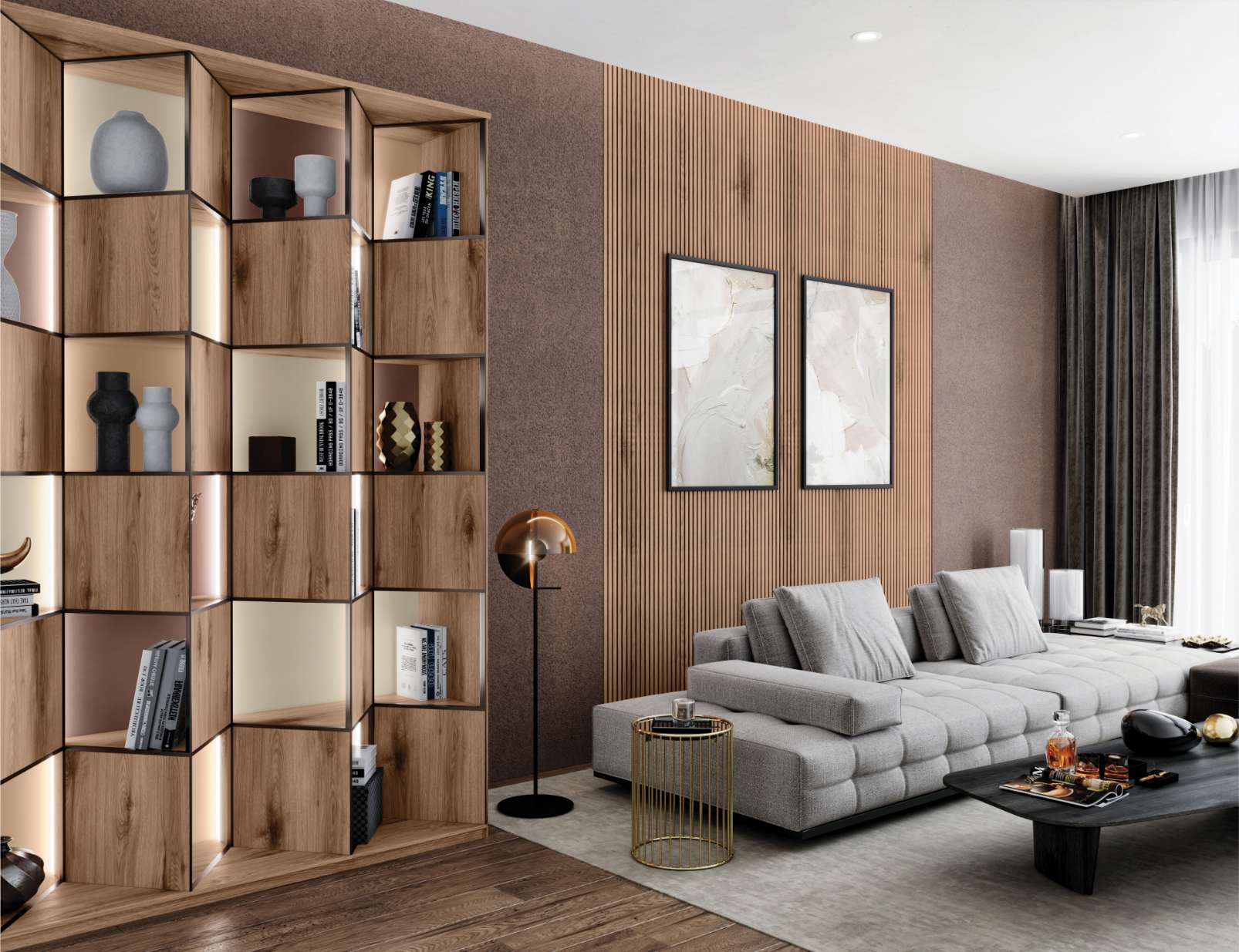 Natural Canella Oak, PW, 17 mm - Room Scene