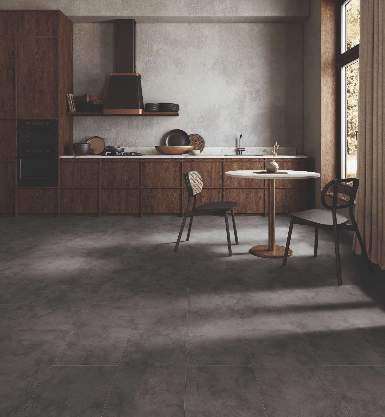 Fossil Arosa, AS, 8 mm, Tile - Room Scene