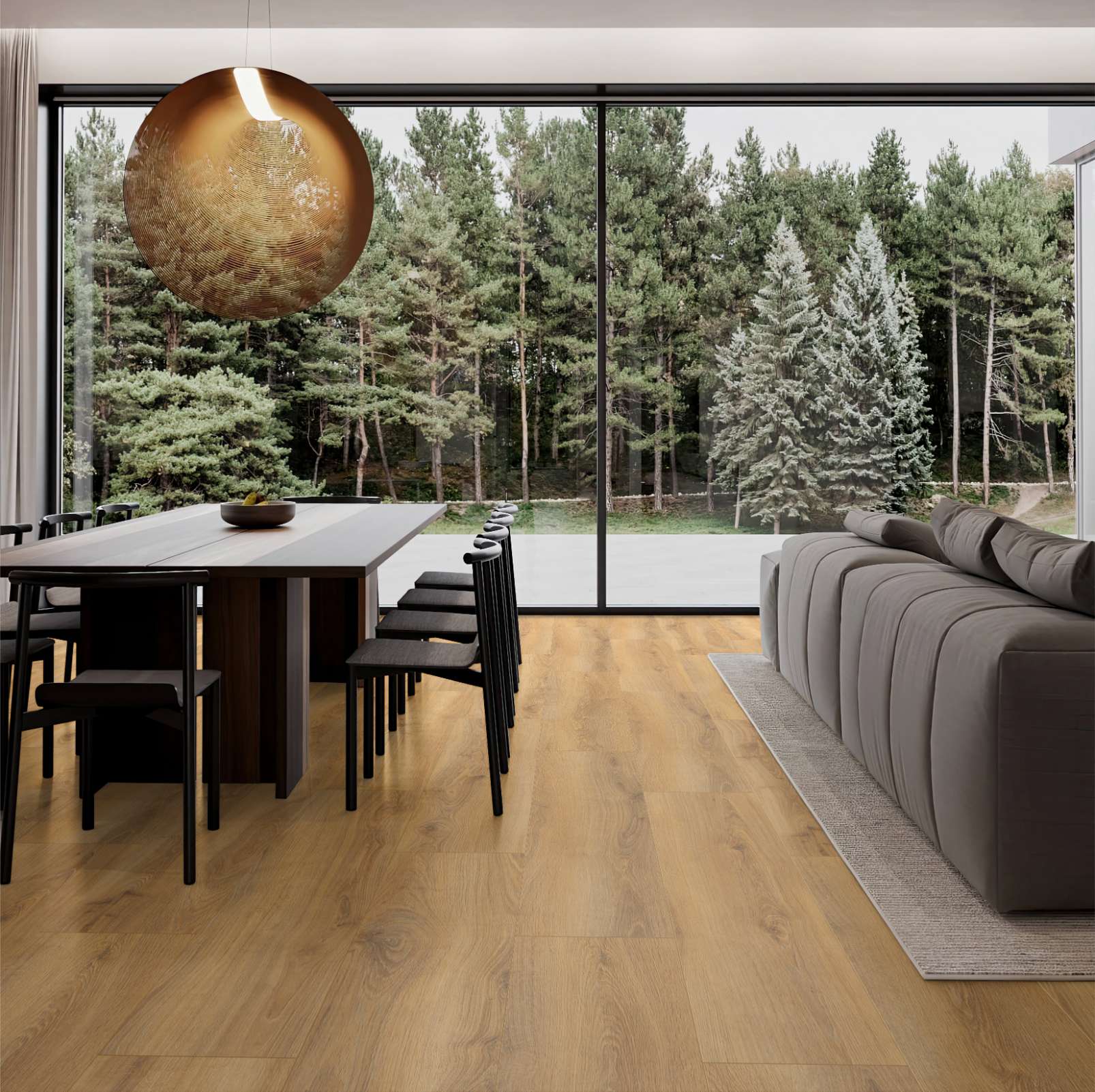 Natural Parioli Oak, MW, 8 mm, Standard Plank - Room Scene