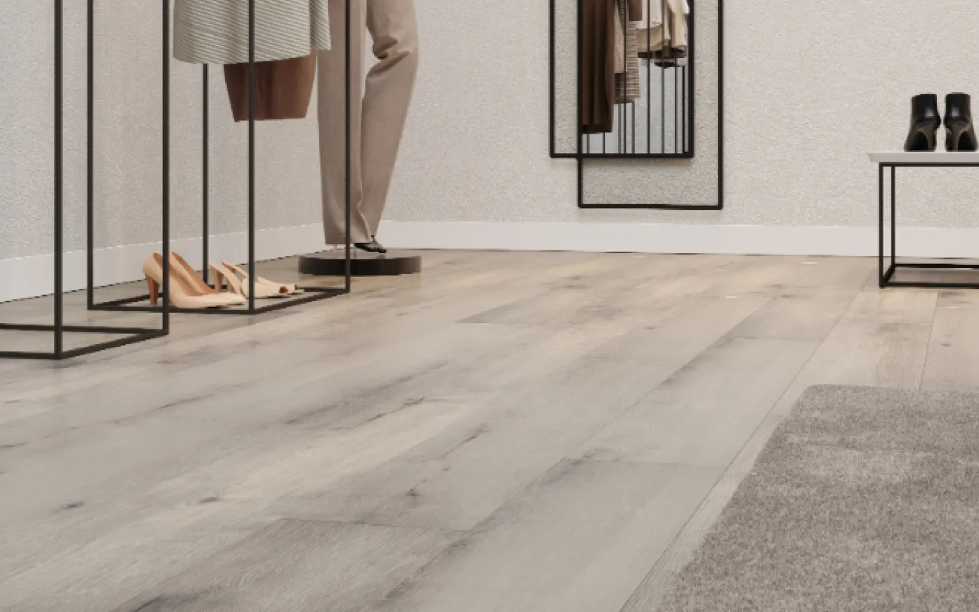 Pearl River Oak, TN, 7 mm, Standard Plank - Room Scene
