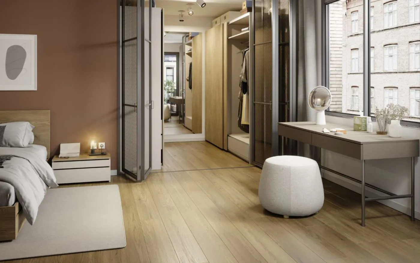 Torro Cremona Oak, MW, 8 mm, Standard Plank - Room Scene
