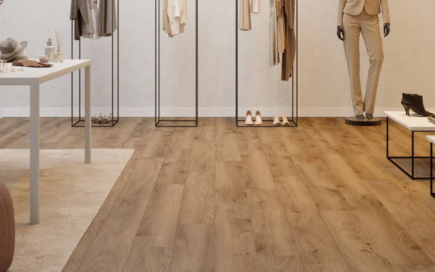 Tuscan Manor Oak, TN, 7 mm, Standard Plank - Room Scene