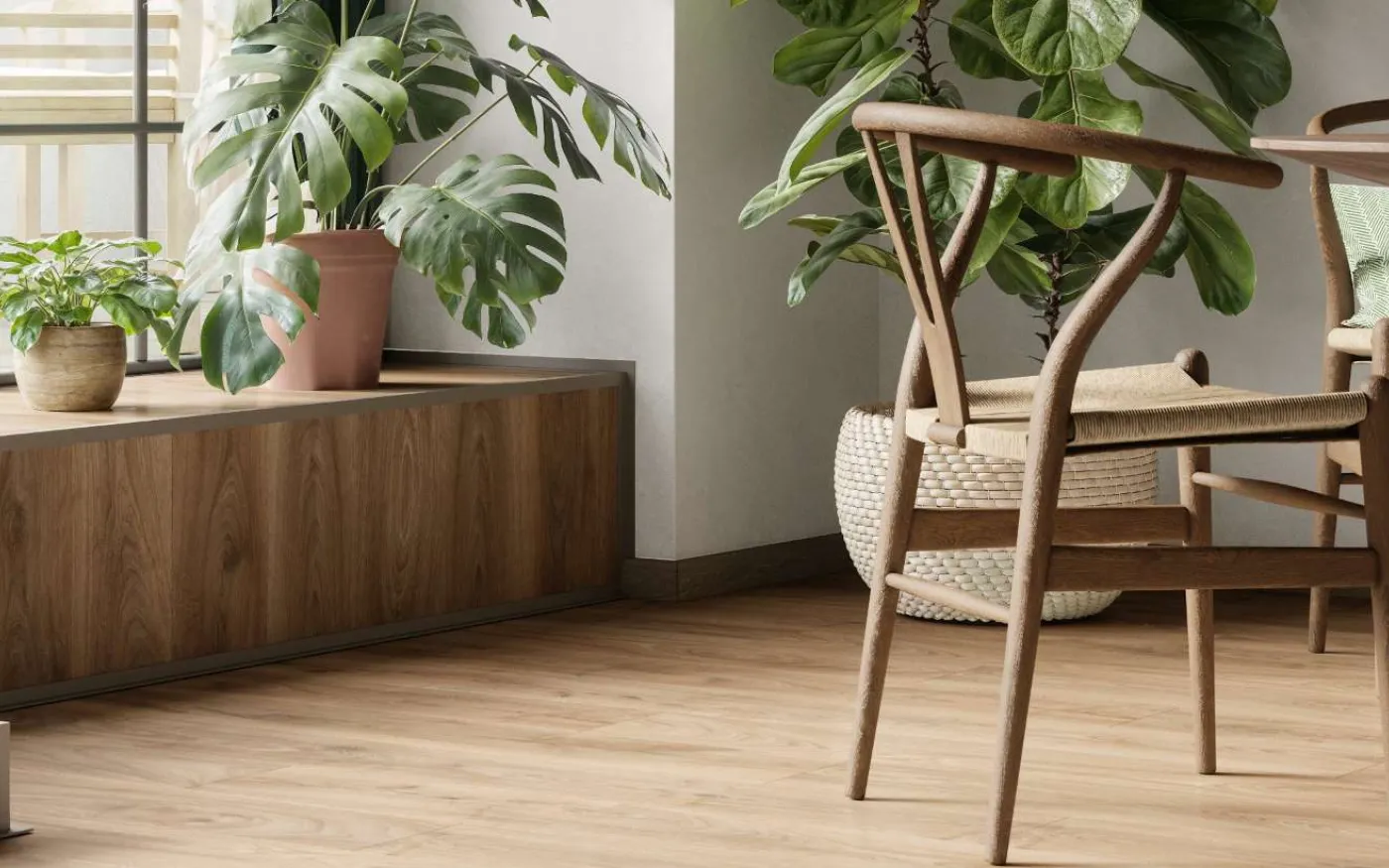 Historic Oak, HO, 10 mm, Standard Plank - Room Scene