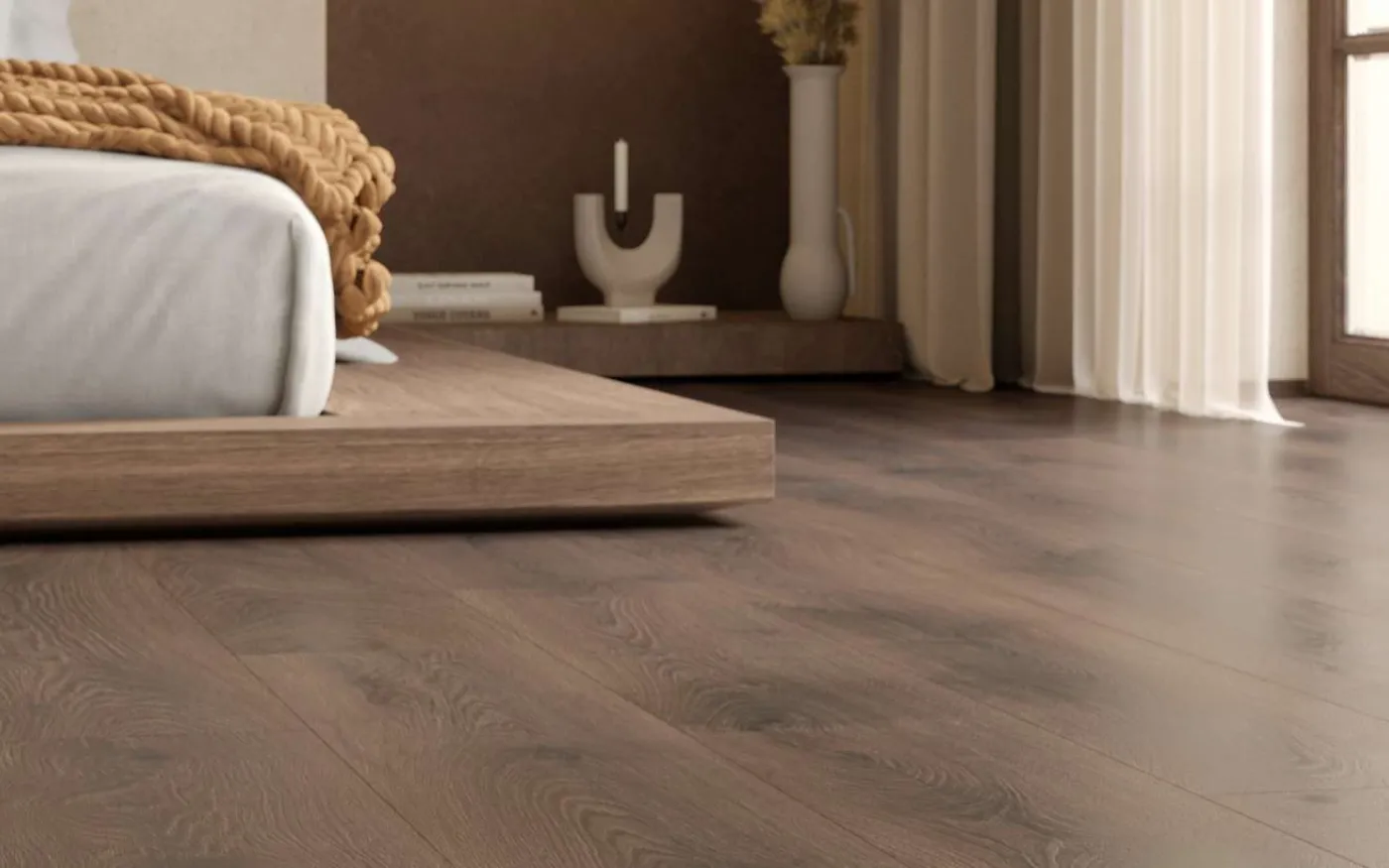 Bourbon Hills Oak, HO, 7 mm, Standard Plank - Room Scene