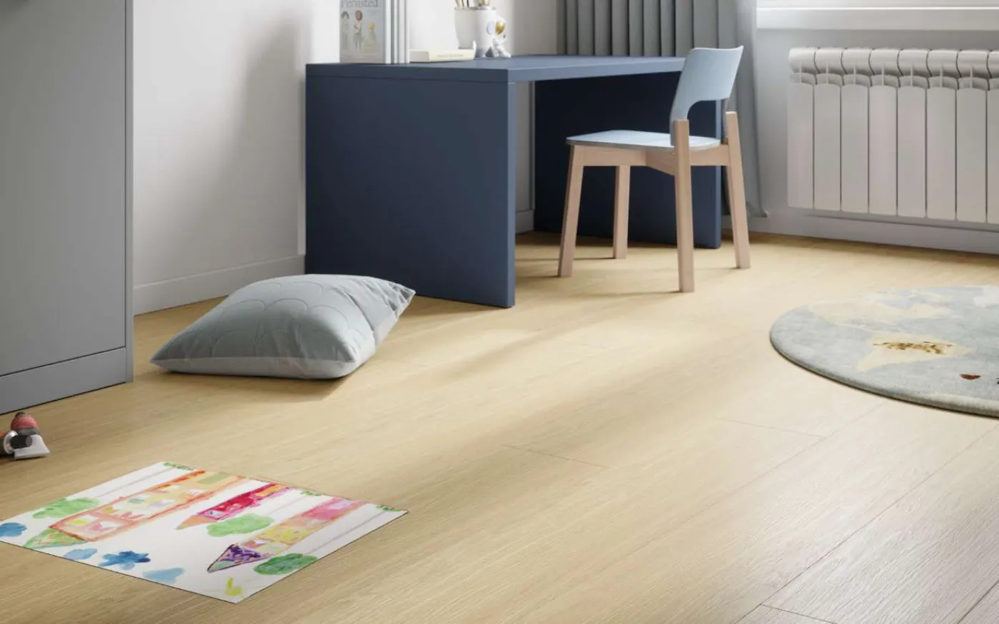 Hay Darcy Oak, DY, 12 mm, Standard Plank - Room Scene