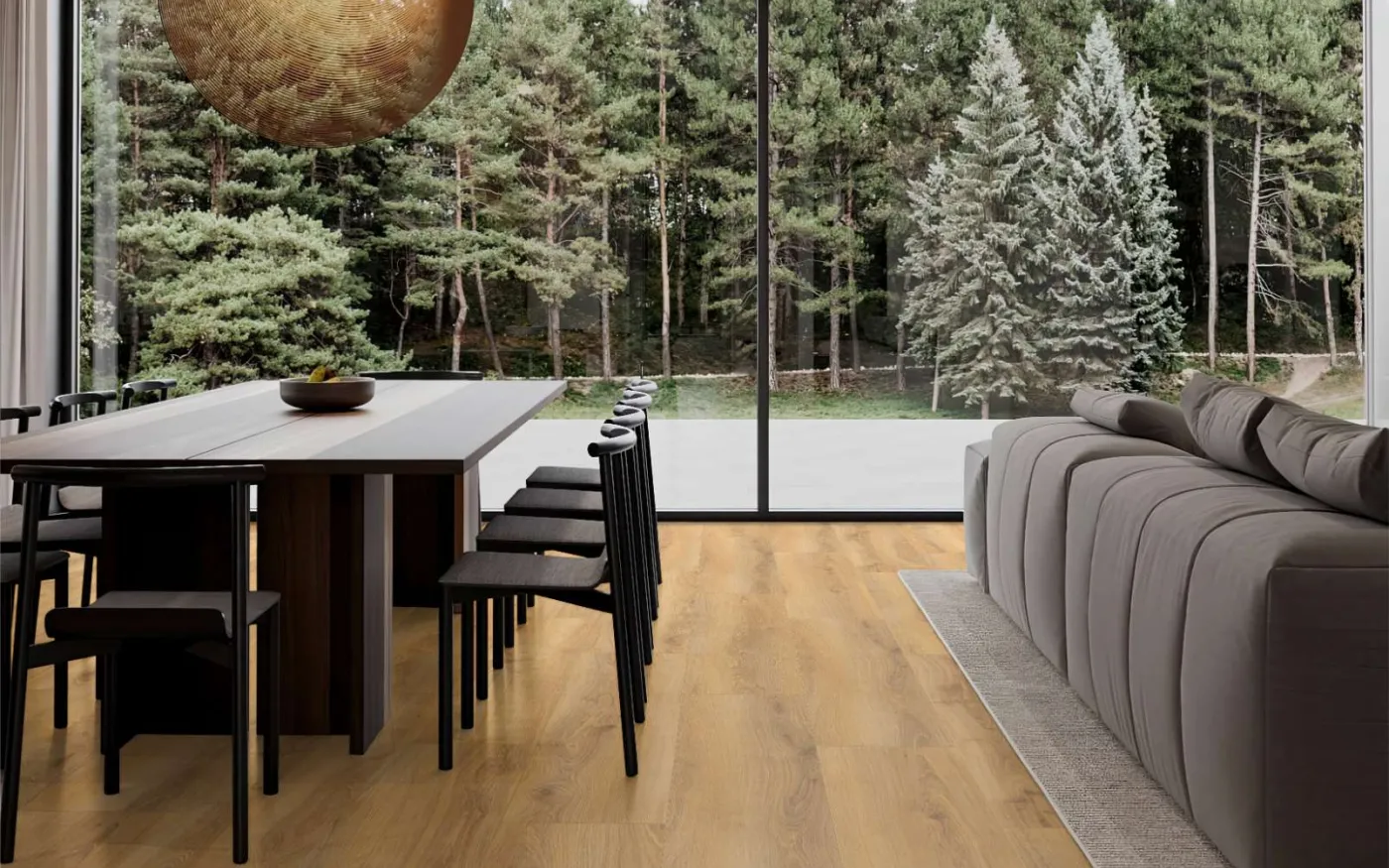 Natural Parioli Oak, MW, 8 mm, Standard Plank - Room Scene